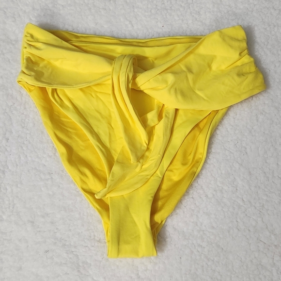 New!Agua Bendita Isabella Bikini Bottom Yellow - Picture 10 of 14